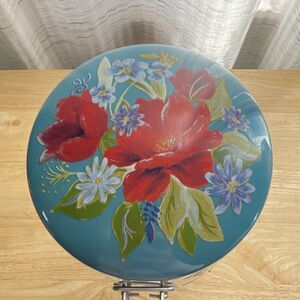The Pioneer Woman Spring Bouquet Glass Jar Ceramic Lid Floral 106 oz